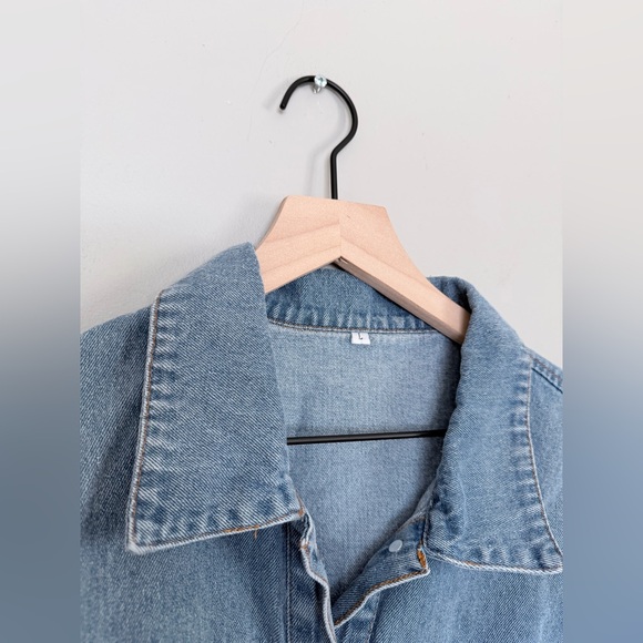 Women's Aztec Jean Jacket - Picture 4 of 5